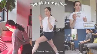 Thumbnail: Chronic illness vlog: fascial PT, haircut, my fave protein bars, & a reason for my GI flares??