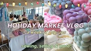 Thumbnail: MARKET VLOG 🎄 as a handmade small business owner | sewing, inspo & more!