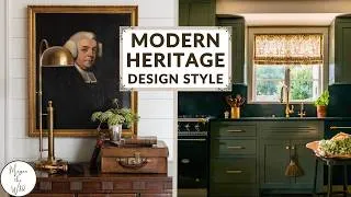 Thumbnail: MODERN HERITAGE DESIGN STYLE | A Layered, Historic Home mixing Modern, Antique, and Vintage Decor