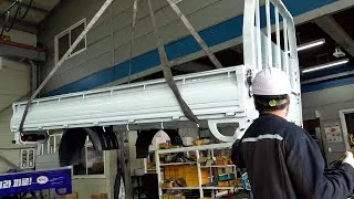 Thumbnail: Amazing transformation of a 1-ton truck! The process of making Korean customized long cargo