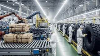 Thumbnail: Inside a Modern Rubber Factory How Tree Sap Becomes Heavy-Duty Tires (Industry Secrets)