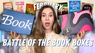 Thumbnail: Battle of the Book Boxes: Book of the Month vs. Aardvark (February Picks & Reviews!)