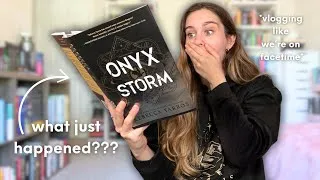 Thumbnail: ONYX STORM RELEASE DAY VLOG | vlogging like we're on facetime *SPOILERS*
