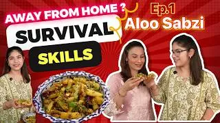 Thumbnail: The Only Aloo Sabzi Every Student Needs (Survival Series Ep 1) I Meghna's Food Magic
