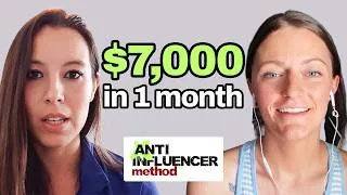 Thumbnail: "I was afraid to be seen, then I made $7k in ONE month with UGC" - AIM Testimonial
