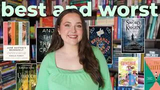 Thumbnail: mid year freak out tag 😱 best and worst books so far + books i'm most excited to read!