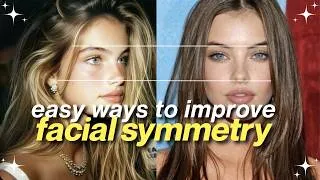 Thumbnail: How To Fix Your Asymmetrical Face | (Science Backed Methods)