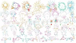 Thumbnail: NFT art by 2-year-old artist Mia Mai | Handmade NFTs available on OpenSea