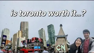 Thumbnail: i’m broke but i still went to toronto | mini travel vlog | what to do, where to eat, where to go