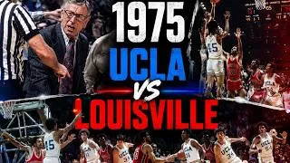 Thumbnail: March Madness EXPLODES as UCLA Takes on Louisville in 1975 NCAA Final Four!