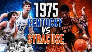 Thumbnail: Kentucky Takes On Syracuse in 1975 NCAA SEMIFINALS