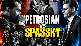 Thumbnail: Документальный фильм 1966 года «Петросян против Спасского»