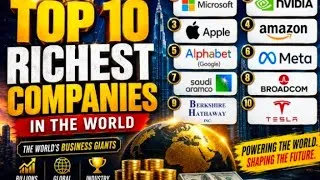 Thumbnail: Top Company Name, Richest business in the world, Top richest company of the world