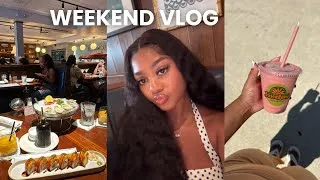 Thumbnail: VLOG: A Chill Weekend in My Life ✨ | Dinner dates , grocery shopping, work & more 