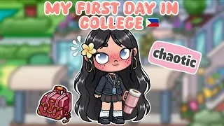 Thumbnail: MY FIRST DAY IN COLLEGE 📚 ( Chaotic but Aesthetic ) AVATAR WORLD STORY | AVATAR WORLD BY PAZU 