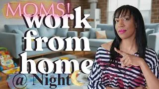Thumbnail: Work From Home At Night: 4 Legit jobs for Moms #workfromanywhere  #sidehustles  #flexiblejobs