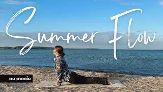 Thumbnail: 25 MIN YOGA || Summer Solstice Flow • Sun Salutations – Scandinavian Midsummer Yoga (no music)