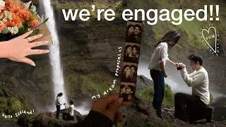 Thumbnail: I GOT ENGAGED (in Iceland)!!! 💍🏔 My dream proposal + first time in Iceland!!