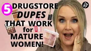 Thumbnail: High‑End vs Drugstore: Which Makeup Actually Performs Better on Mature Skin?!