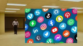 Thumbnail: The Backrooms and Social Media