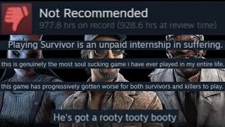 Thumbnail: Reading DBD Reviews to Someone Who Doesn't Play