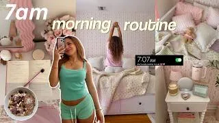 Thumbnail: 7AM MORNING ROUTINE *cozy* | productive, healthy habits, self care