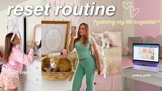 Thumbnail: MID YEAR RESET ROUTINE: getting my life together, deep cleaning, goal setting
