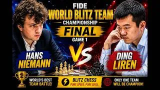 Thumbnail: WORLD CHAMPION vs CHESS BAD BOY! 😳 Ding Liren vs Hans Niemann
