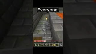 Thumbnail: POV: When you go to a Stronghold for the first time #shorts #minecraft