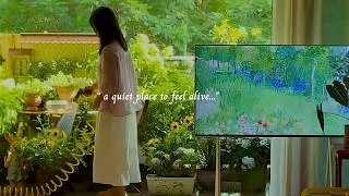 Thumbnail: a quiet place to feel alive...(a soft playlist for quiet days)