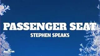 Thumbnail: Passenger Seat - Stephen Speaks (Lyrics)