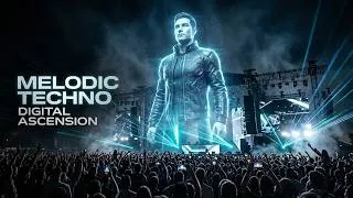 Thumbnail: MELODIC TECHNO 2026 | DIGITAL ASCENSION | 1 Hour Futuristic Techno Mix