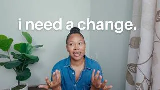 Thumbnail: Starting Over in My 30's | Life is Kicking My Butt (in a good way??)