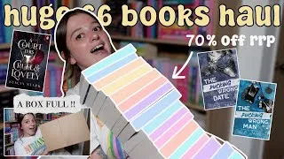 Thumbnail: Huge 66 Books Haul 📚💞 70% Off RRP (basically, I went ALL out) • Melody Collis