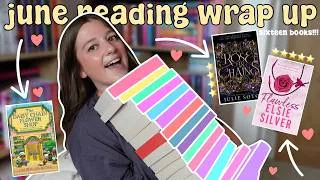 Thumbnail: June Reading Wrap Up | The 16 Books I Read In June 📚✨ • Melody Collis