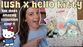 Thumbnail: LUSH X Hello Kitty Collection | First Impressions and Honest Thoughts 💞🛁  • Melody Collis