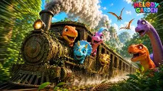 Thumbnail: 😱 The Train Won't Stop! Dinosaur Train Adventure! - Nursery Rhymes & Kids Songs - Melody Garden