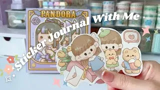 Thumbnail: Sticker Journal With Me °❀.ೃ࿔* Flowers | Complication #3 Cute Theme ASMR Collage Idea + Relaxing 