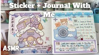 Thumbnail: Sticker + Journal With Me 𝜗𝜚⋆₊˚ASMR ✎ Complication #1  Kawaii Theme | Relaxing 