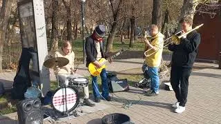 Thumbnail: Come Together Cover The Beatles-Street Musicians in Yerevan Armenia