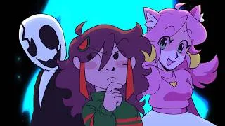 Thumbnail: A very normal Deltarune playthrough (Ft. W.D. Gaster)