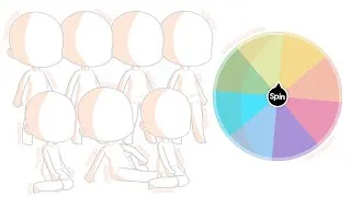 Thumbnail: FAMILY of 7 | Spin the Wheel OC Challenge | Siblings Edition | [Gacha Club] 🌟