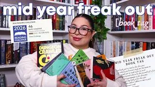 Thumbnail: mid-year FREAK OUT book tag 📚 (best books of the year so far, fav new authors, worst books, & more)