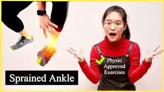 Thumbnail: Ankle Sprain Recovery Stretches and Exercises-  Physio Advice