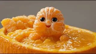 Thumbnail: Cute or Creepy? AI Fruit Babies & Squishy Fruit Beds 🍉🛌👶 | The Ultimate Relaxing ASMR