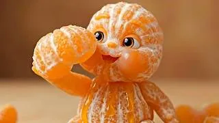 Thumbnail: Cute or Creepy? AI Fruit Babies eating & dancing  🍎👶 | The Ultimate Satisfying ASMR