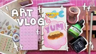 Thumbnail: LONDON ART VLOG - watercolour painting & stationery haul ft. Lightwish