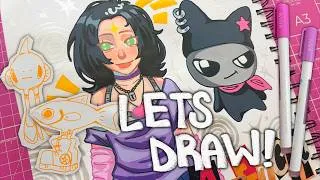 Thumbnail: DRAW WITH ME + GIVEAWAY! ft. OHUHU