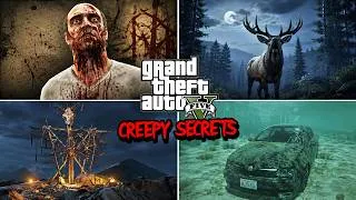 Thumbnail: THE CREEPIEST THINGS IN GTA V (And all of their Secrets)