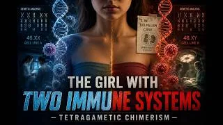 Thumbnail: The Girl with Two Immune Systems -  Tetragametic Chimerism
